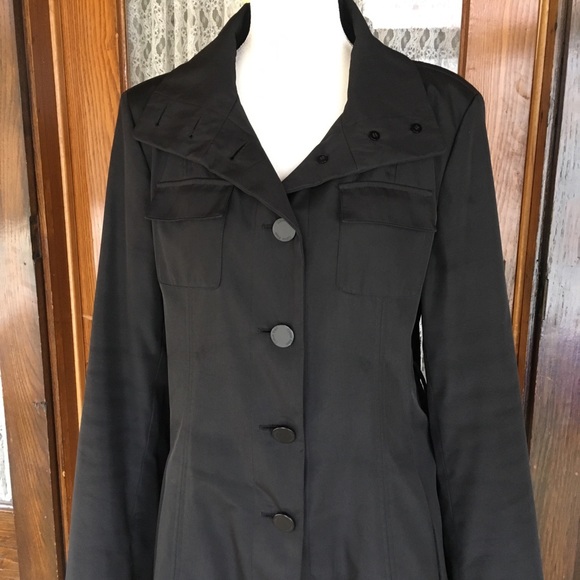 Calvin Klein NICE😍 black Fall jacket Large - Picture 2 of 8